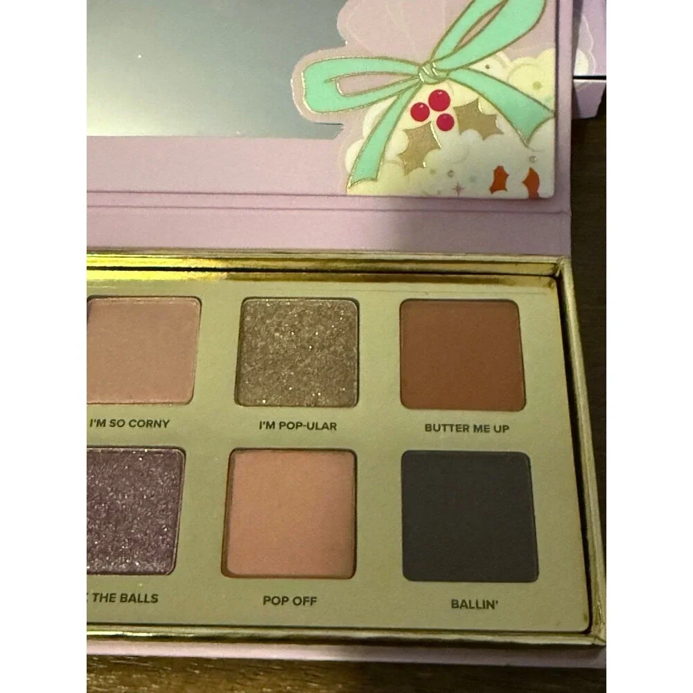 NIB Too Faced Popcorn Balls eyeshadow palette matte shimmer